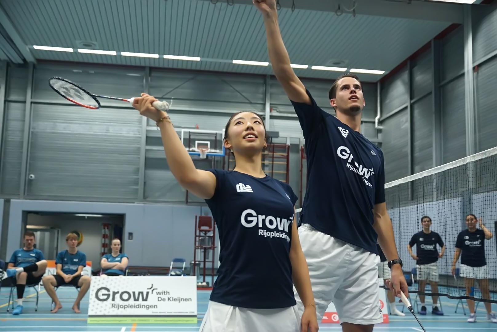 Overtuigende 6-2 thuiszege voor Dunlop DKC tegen Amersfoort: damesdubbel imponeert opnieuw